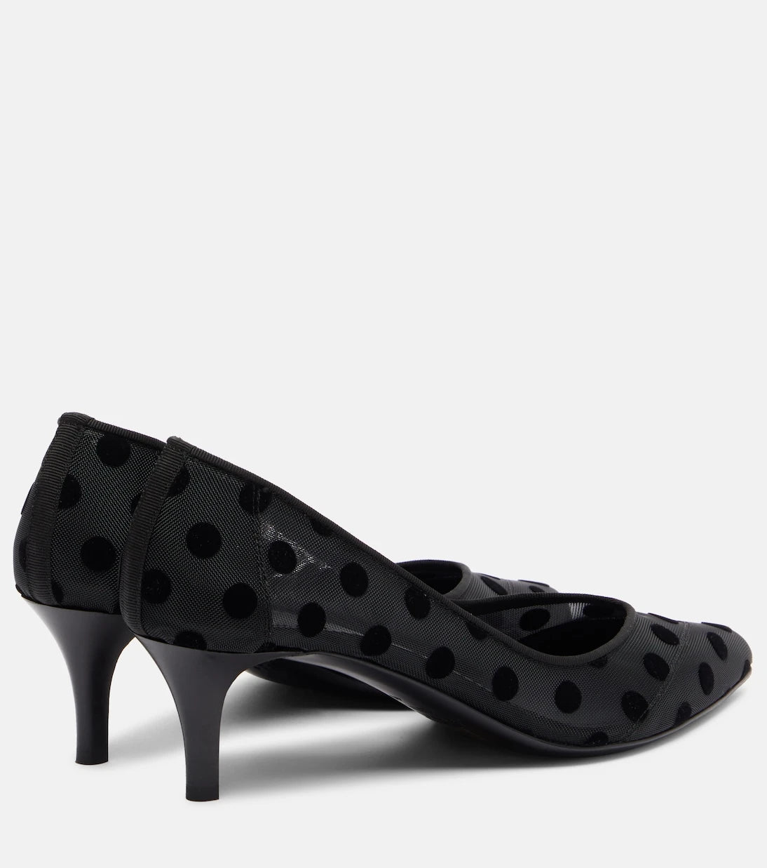 Isabel Marant - Peleo 55 polka-dot mesh pumps