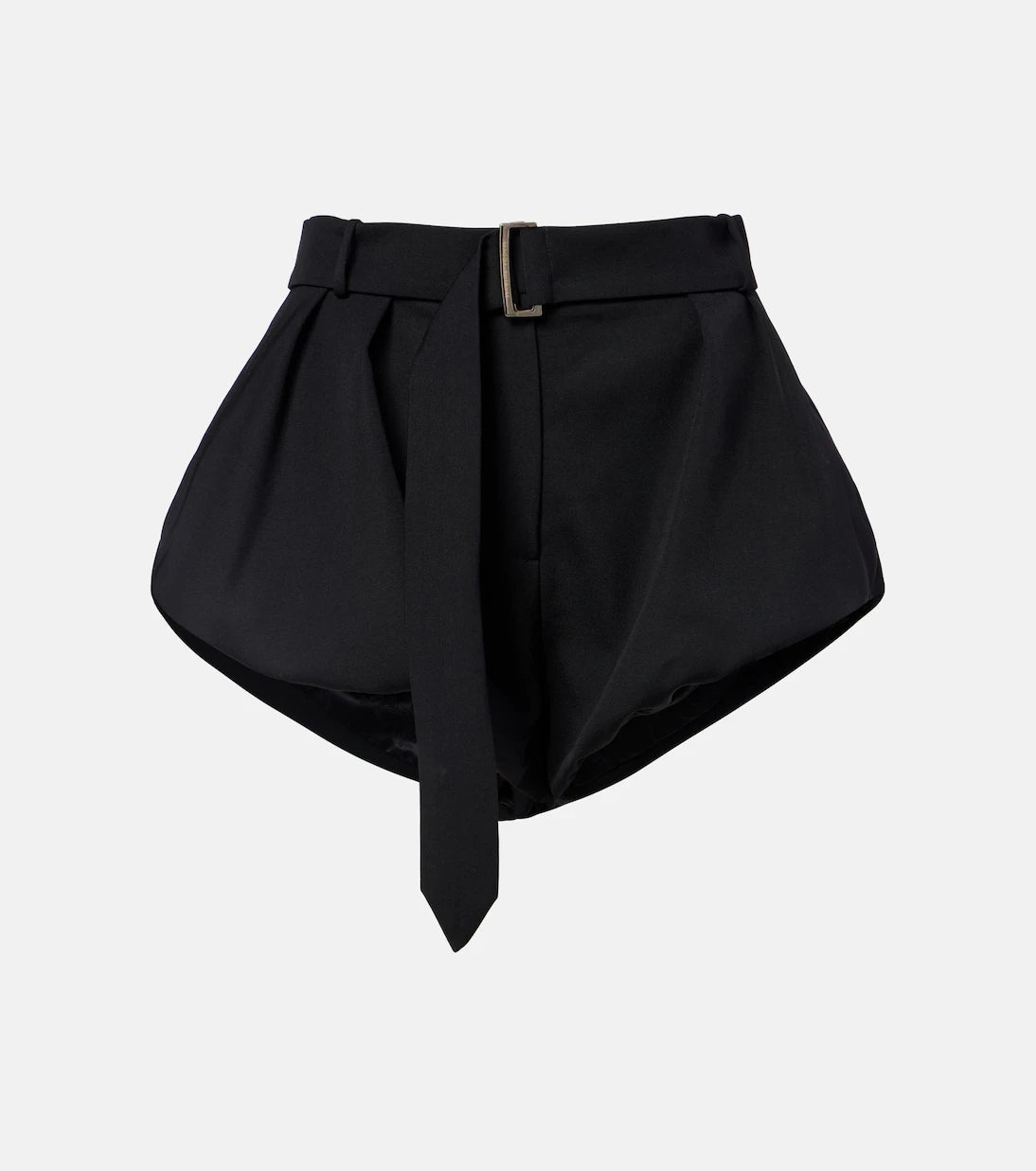 Magda Butrym - Belted wool shorts