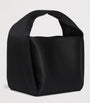 Toteme Black Petite Satin Bucket Bag