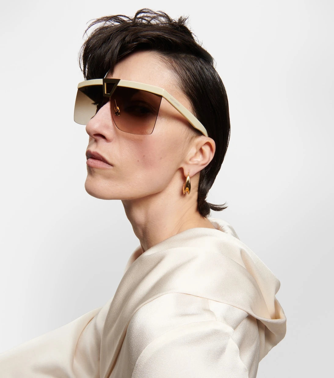 Saint Laurent - SL 537 Palace flat-brow sunglasses
