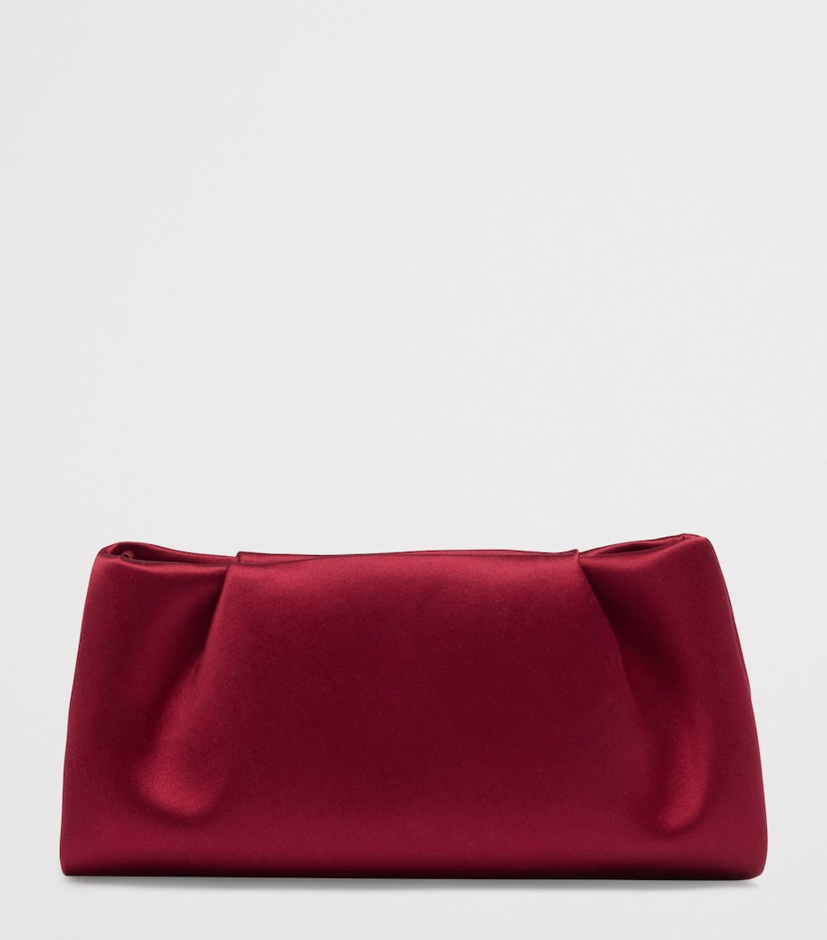 Satin Vittoria Soft Clutch Bag