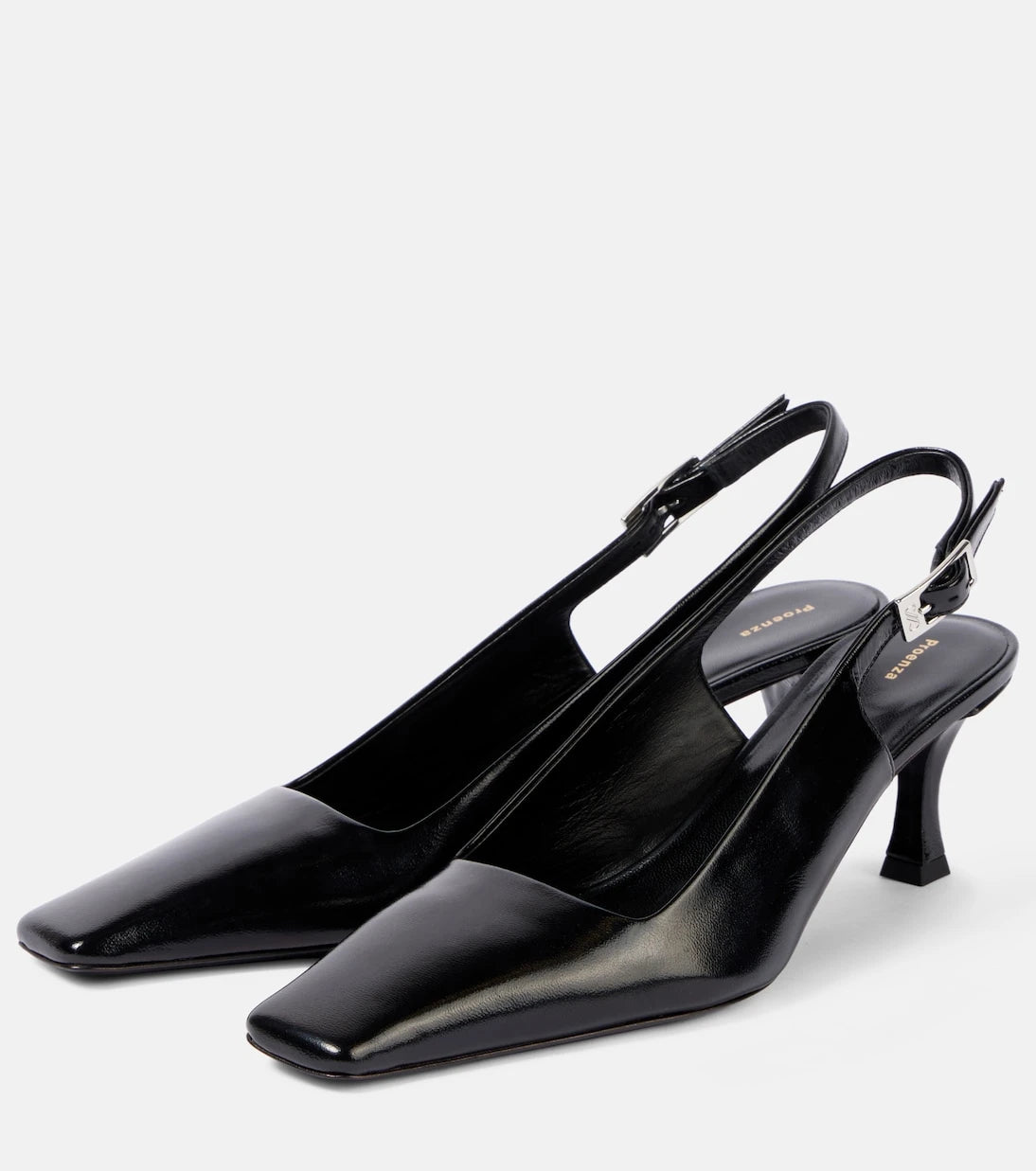 Proenza Schouler - 65 leather slingback pumps