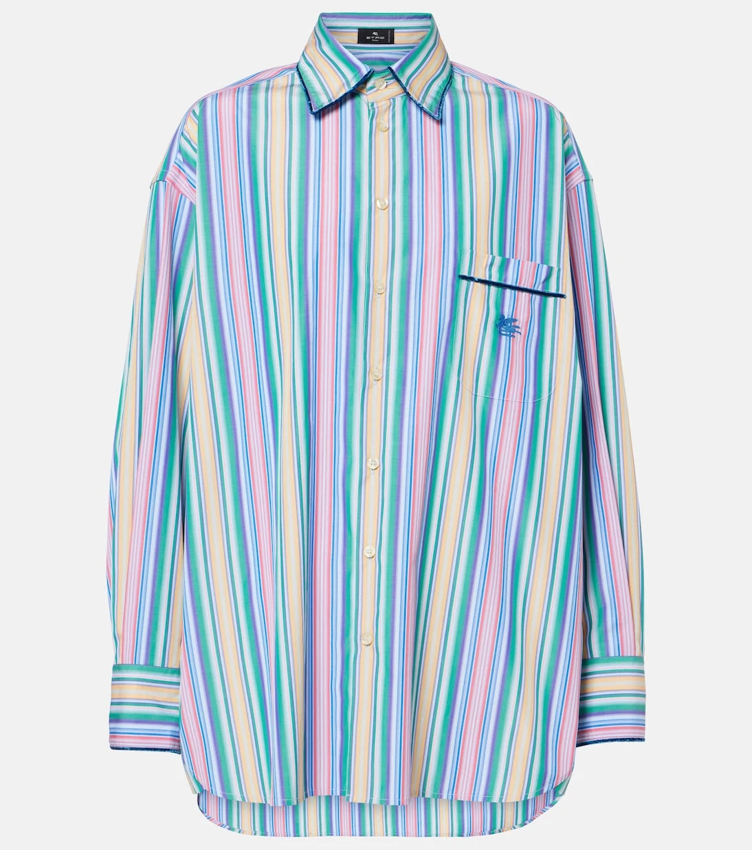Etro - Striped cotton shirt