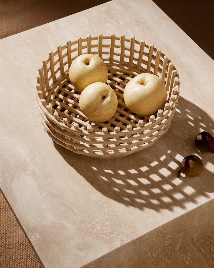 ferm LIVING Ceramic Centrepiece Meyve Sepeti