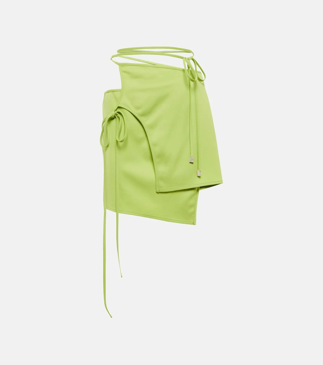 The Attico - Greta asymmetric miniskirt