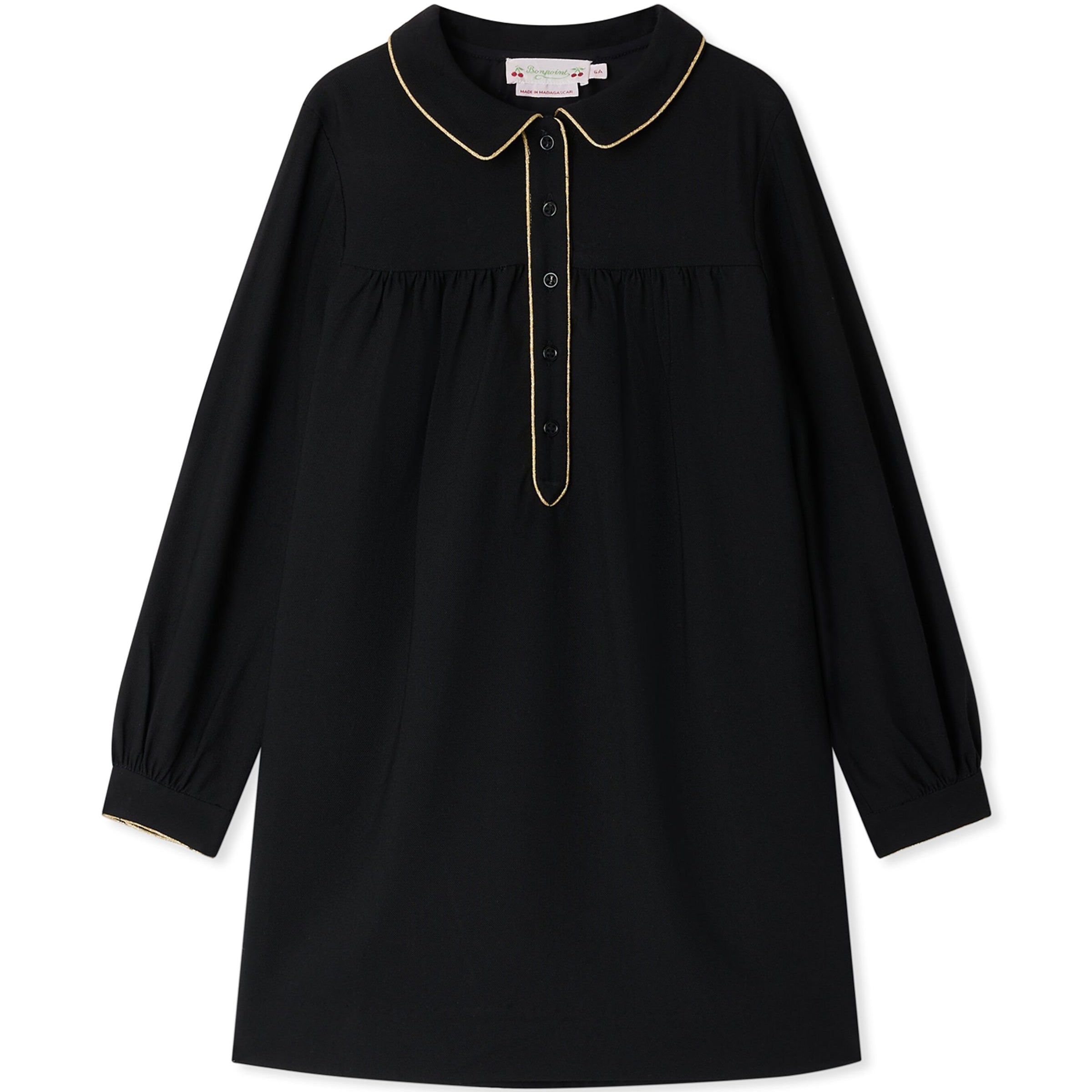 Black Twill Dress (10-14 Years)