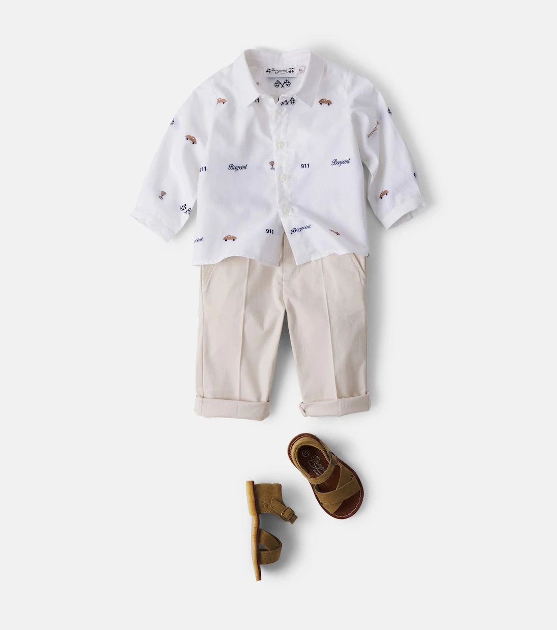 Bonpoint - Baby Lionel suede sandals