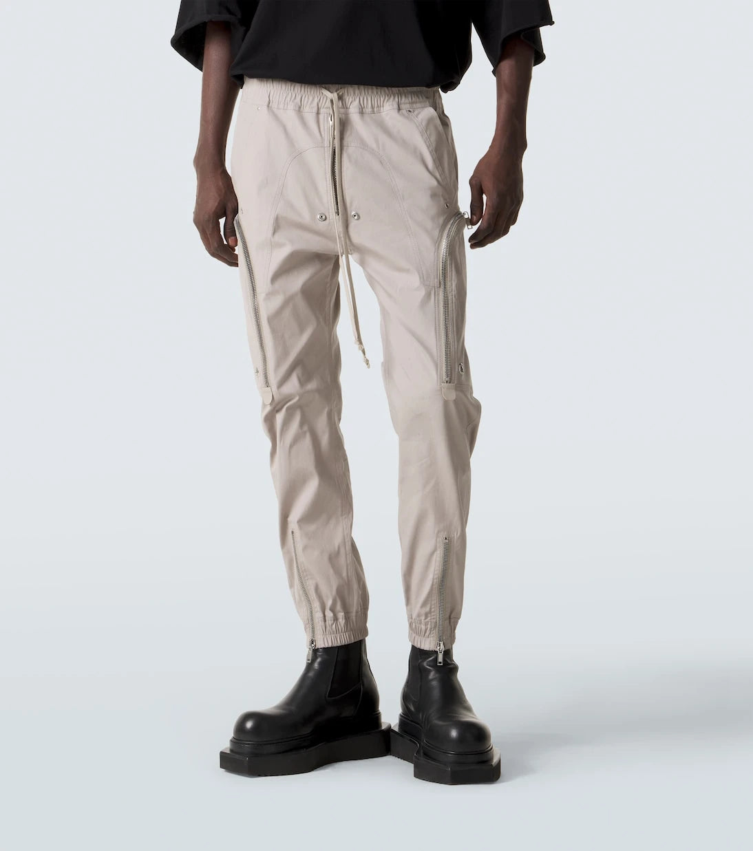 Rick Owens - Bauhaus cotton-blend poplin cargo pants