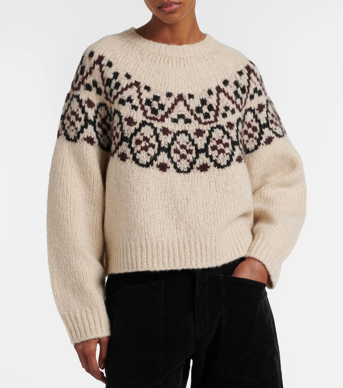 Nili Lotan - Chrissy Fair Isle jacquard sweater