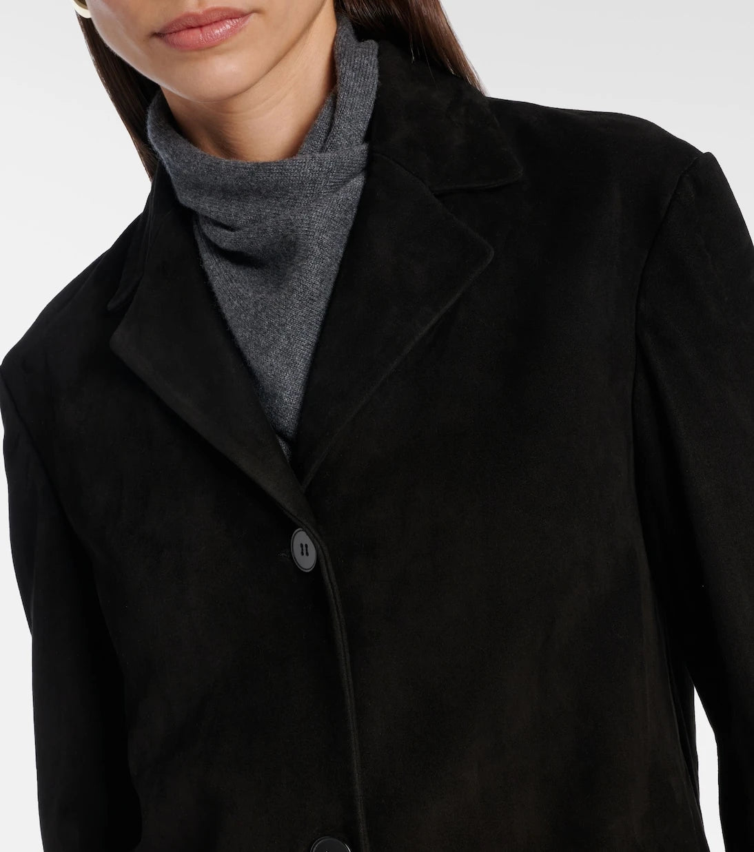 Nour Hammour - Opus suede blazer