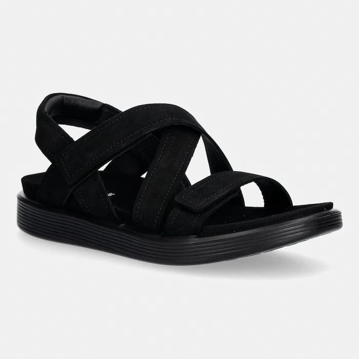 Велурени сандали Ecco Soft Sandal W