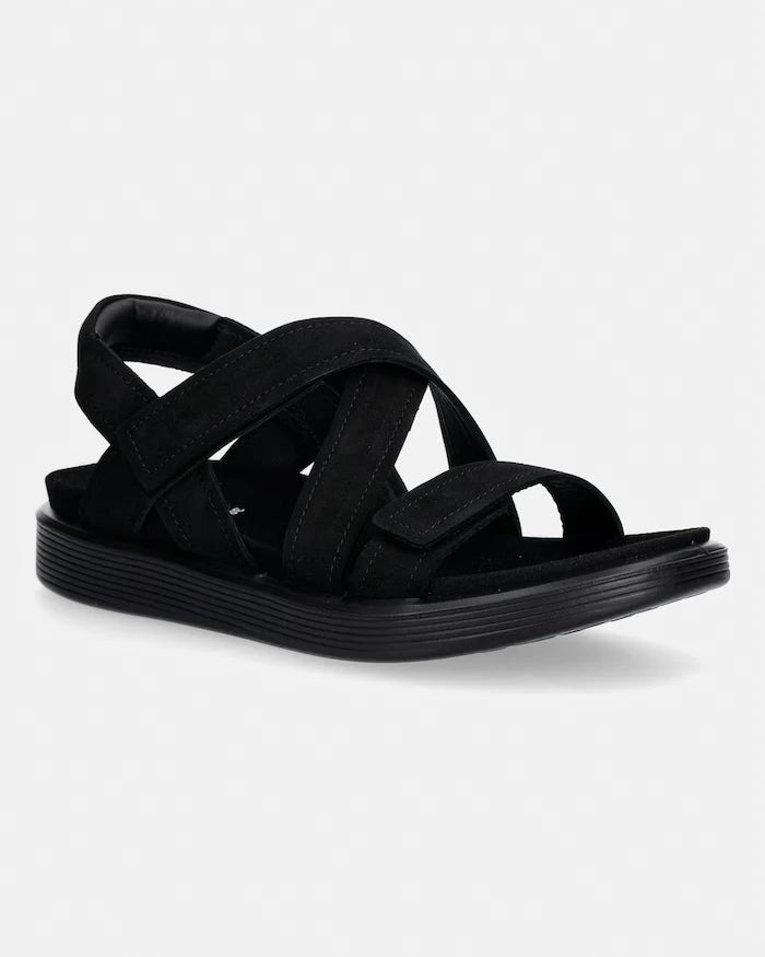Велурени сандали Ecco Soft Sandal W