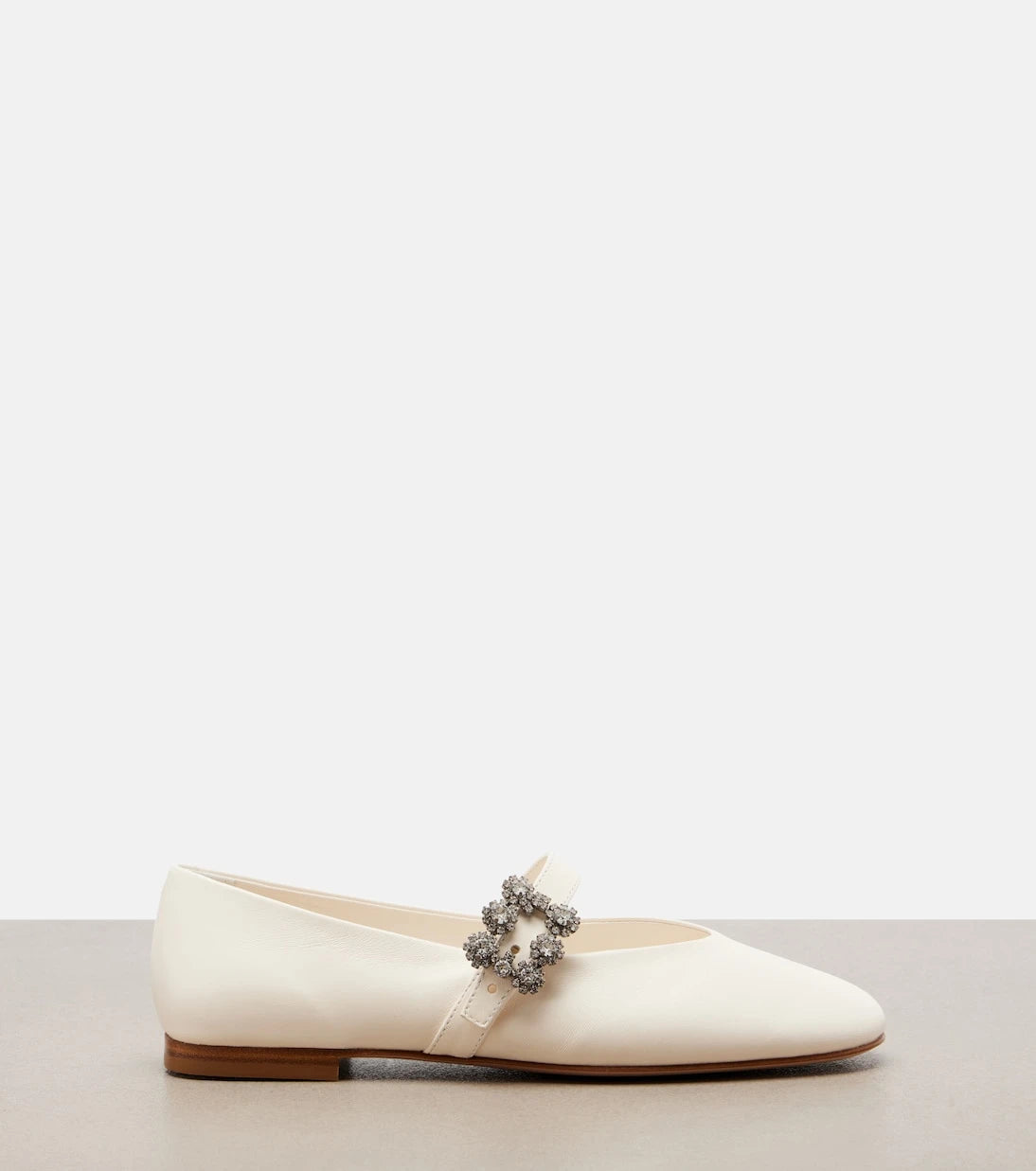 Roger Vivier - Roundytoe leather ballet flats