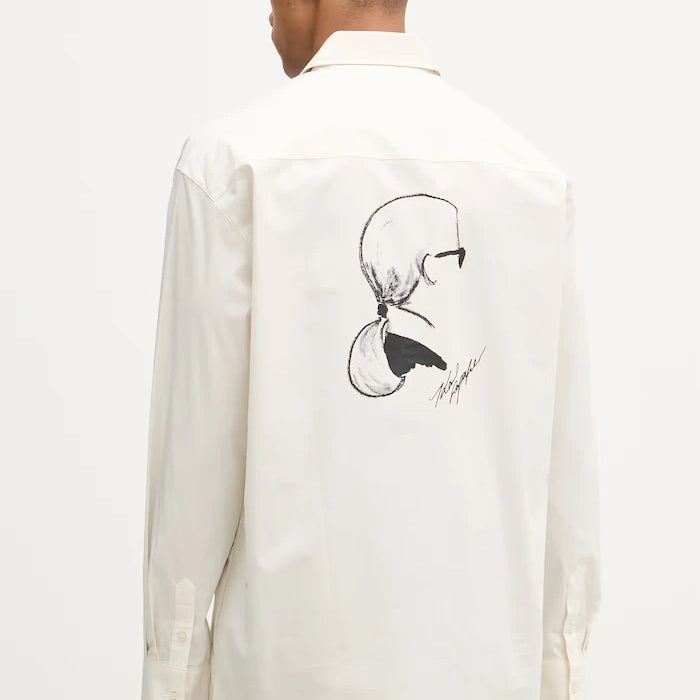 Karl Lagerfeld риза мъжка с памук CASUAL