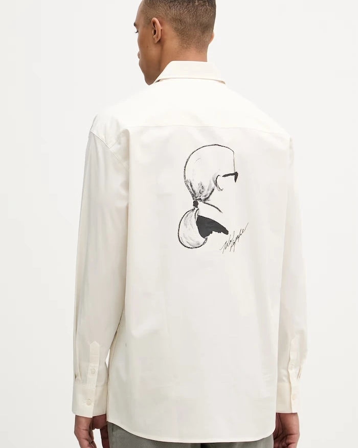 Karl Lagerfeld erkek pamuklu CASUAL gömlek