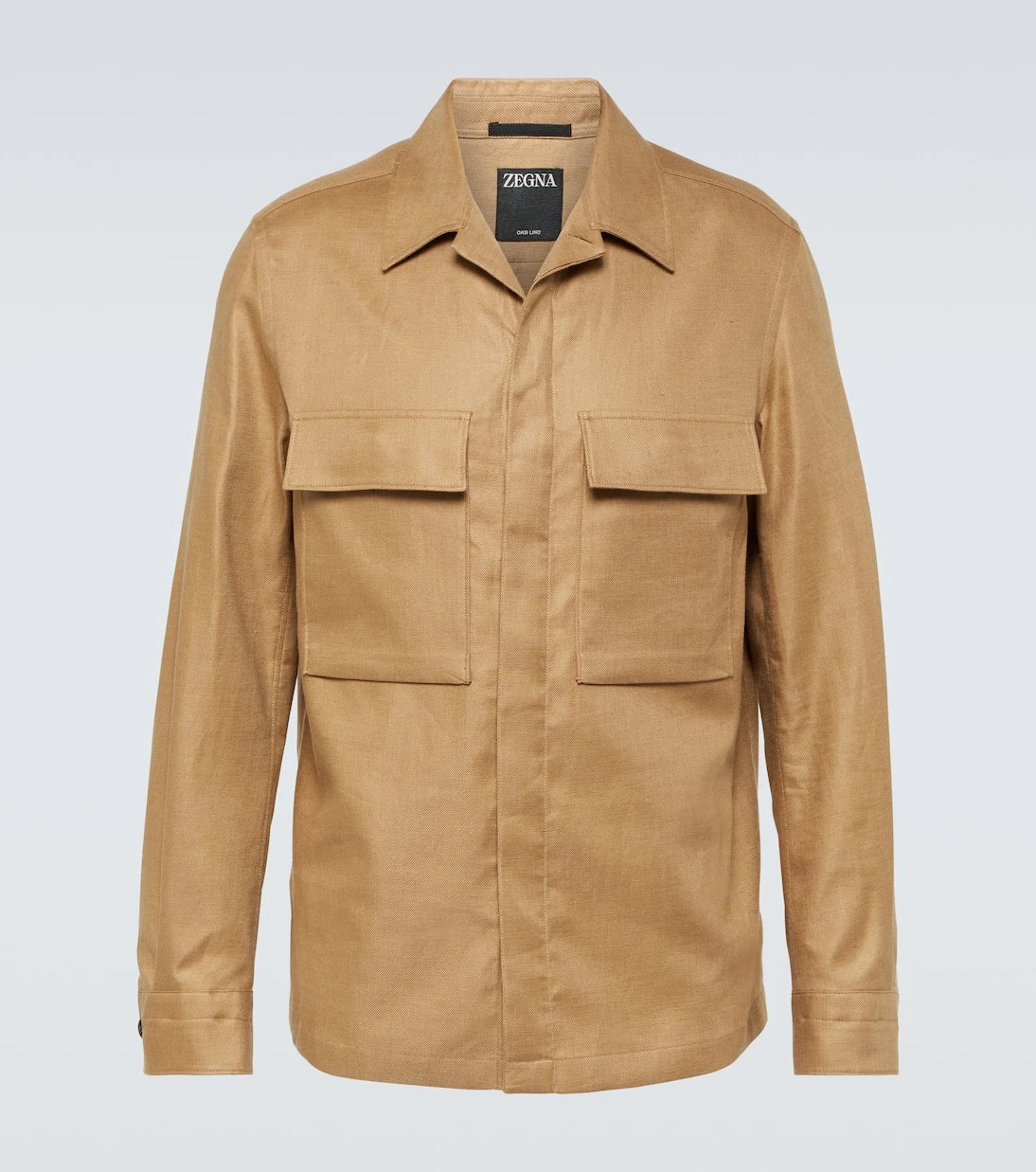 Zegna - Linen overshirt