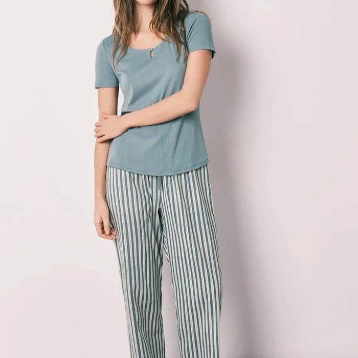 women'secret iki parçalı kadın viskon pijama