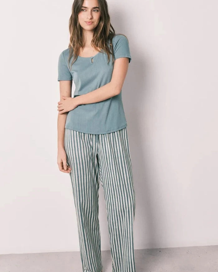 women'secret iki parçalı kadın viskon pijama
