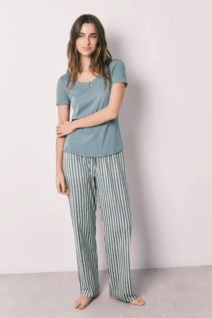 women'secret iki parçalı kadın viskon pijama