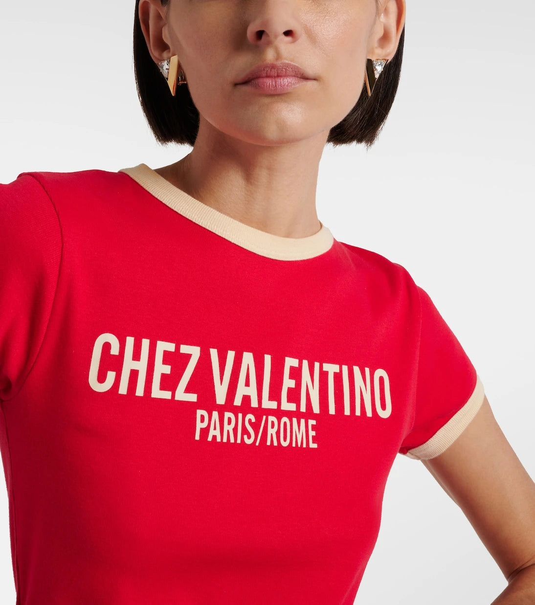 Valentino - Je Les V crystal-embellished earrings