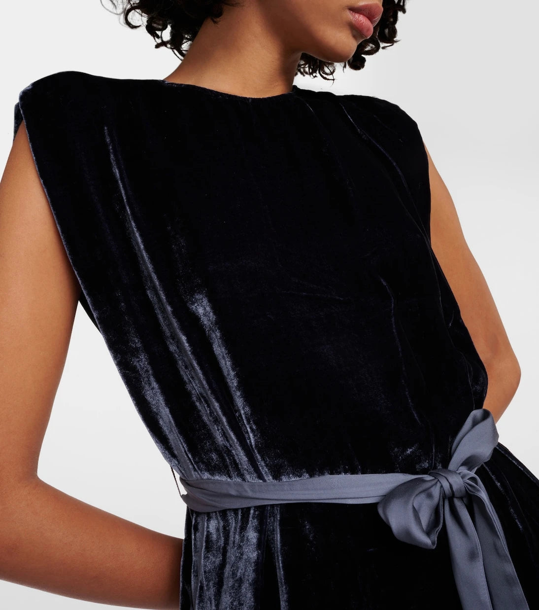 Velvet - Kandace velvet midi dress