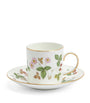 Wild Strawberry Coffee Cup and Saucer