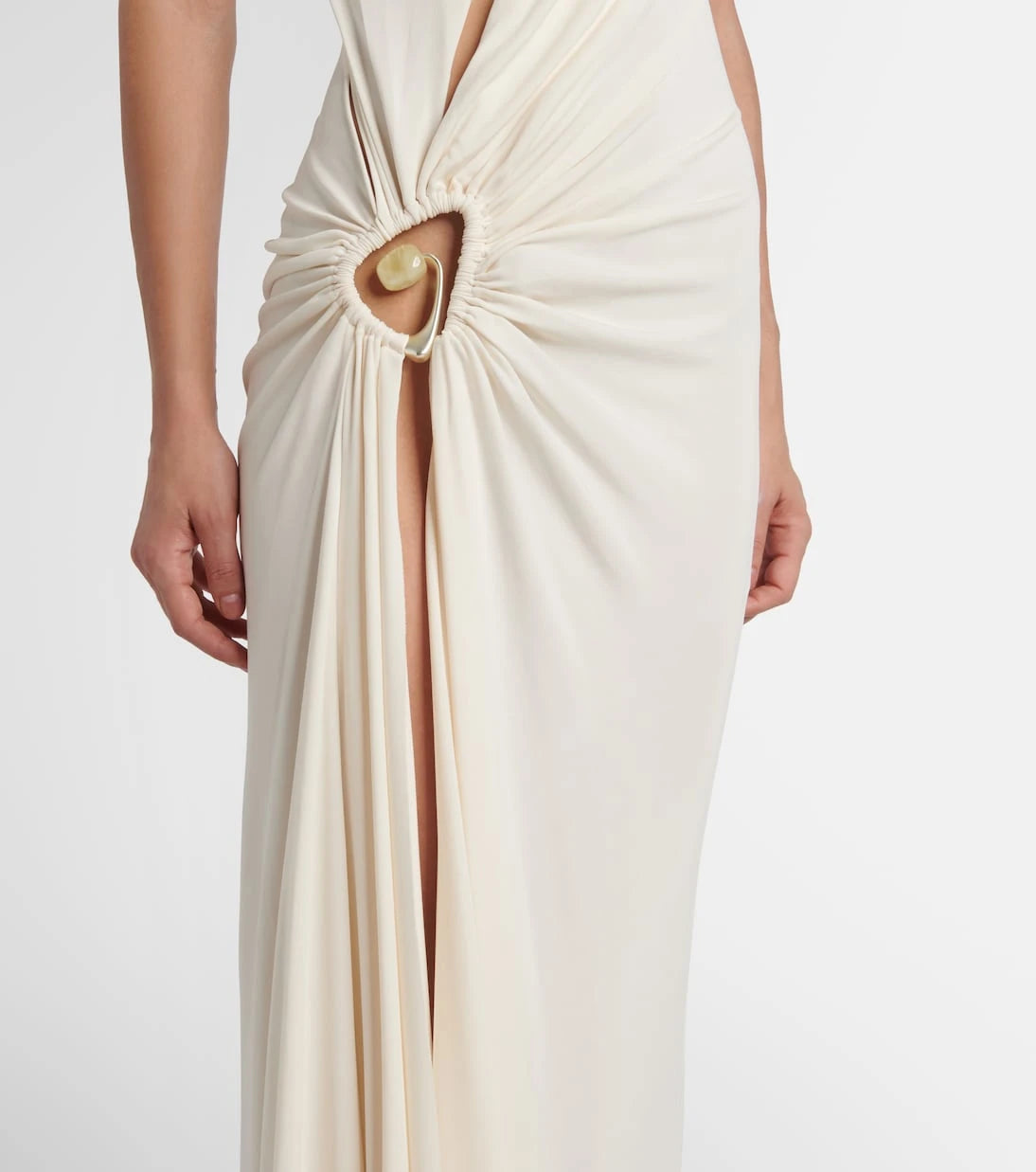 Christopher Esber - Draped jersey maxi dress