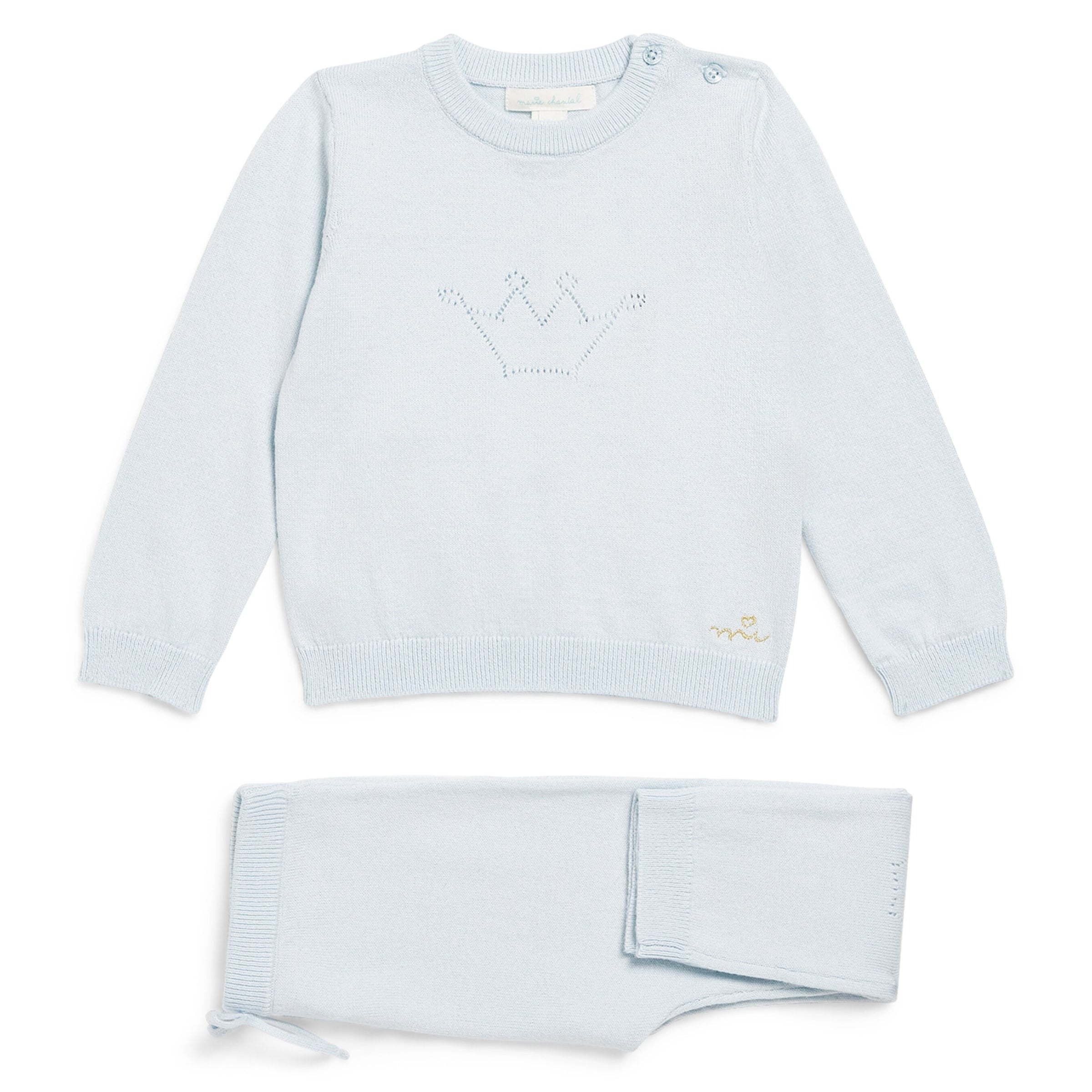 Marie-Chantal Crown Sweater and Sweatpants Set (18 Months)
