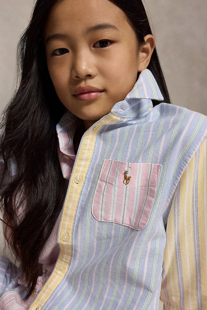 Детска памучна риза Polo Ralph Lauren