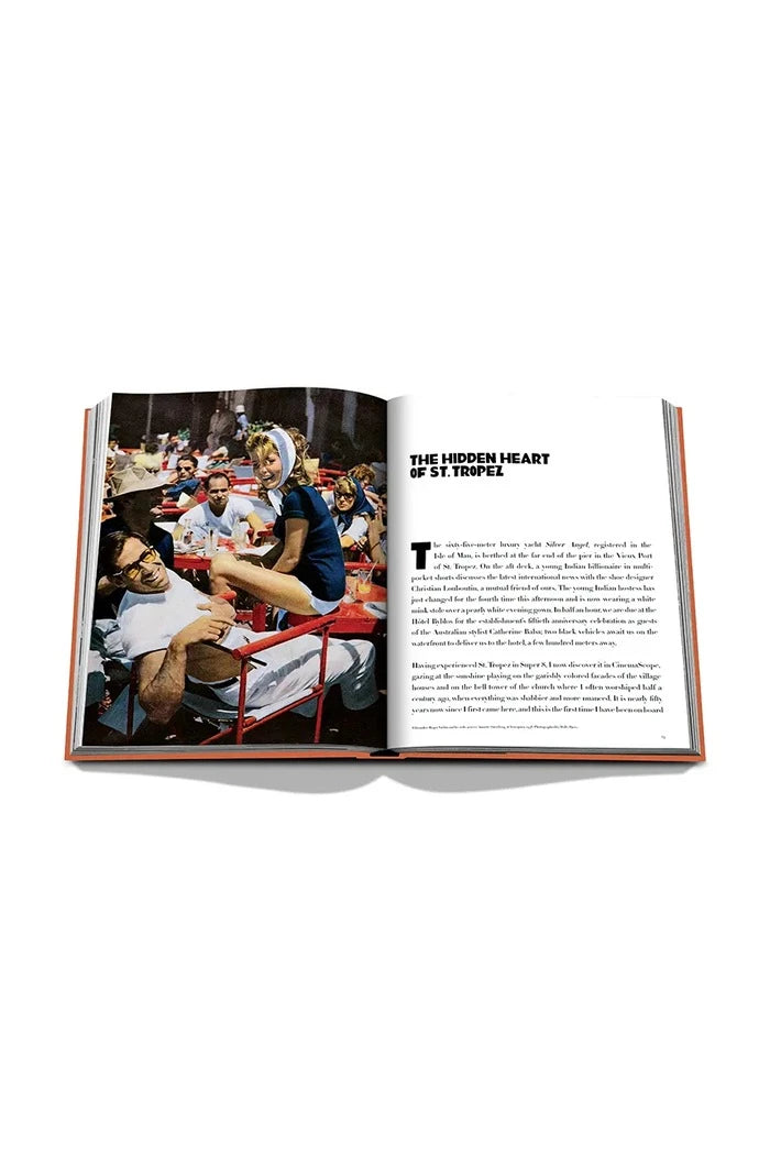 Assouline St. Tropez Soleil by Simon Liberati Kitabı, English