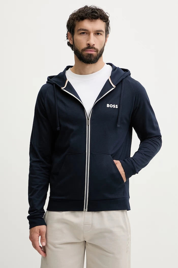 BOSS домашен суичър мъжки от памук Authentic Jacket H