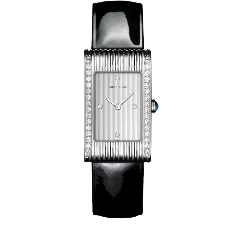 Stainless Steel and Diamond Reflet Watch 21mm