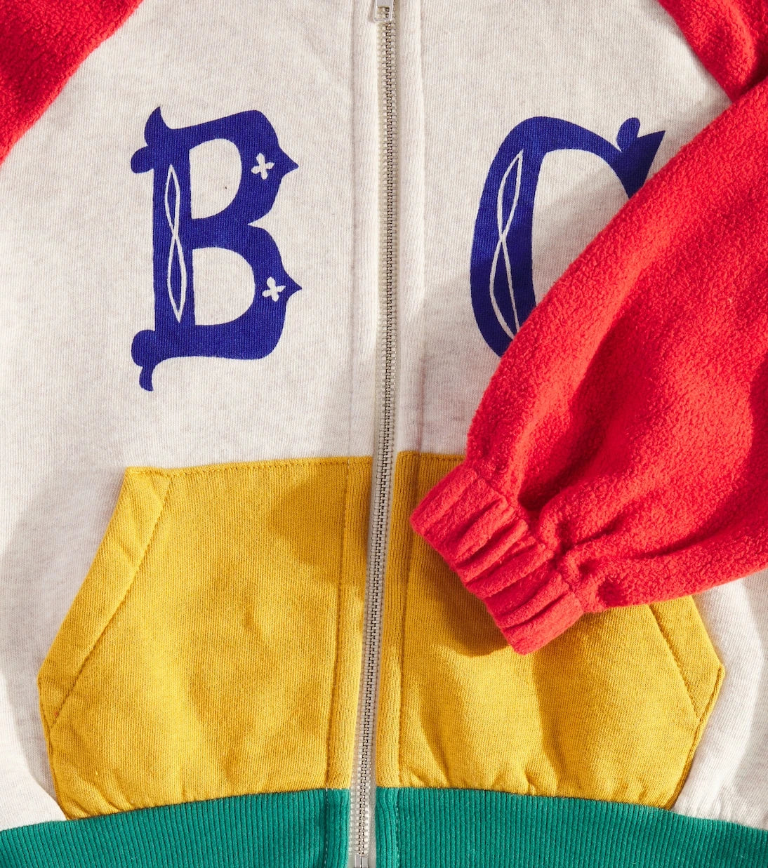 Bobo Choses - BC colorblocked cotton jacket