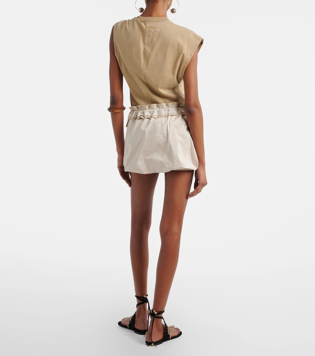 Isabel Marant - Jamily cotton-blend miniskirt