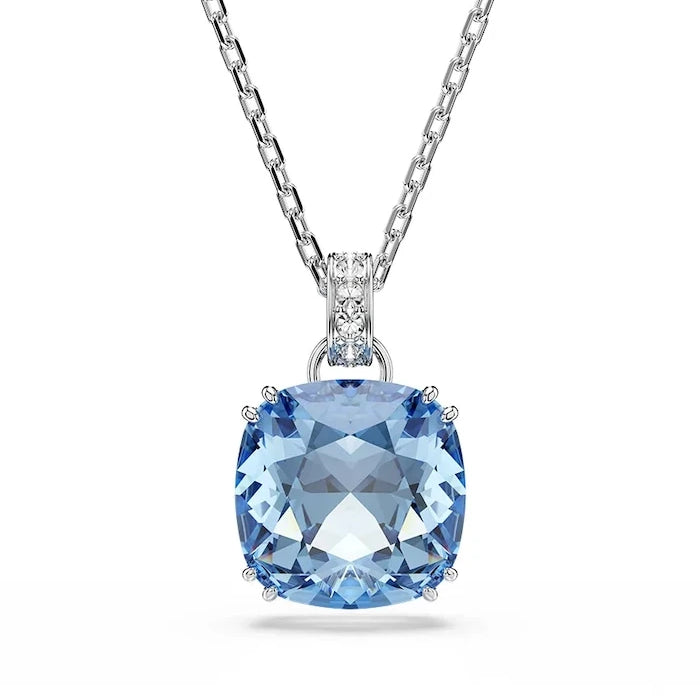 Swarovski metal ve Swarovski MILLENIA kristalli damla kolye