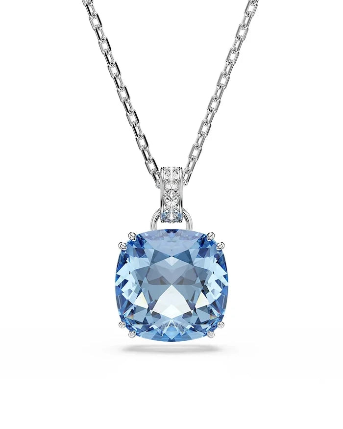 Swarovski metal ve Swarovski MILLENIA kristalli damla kolye