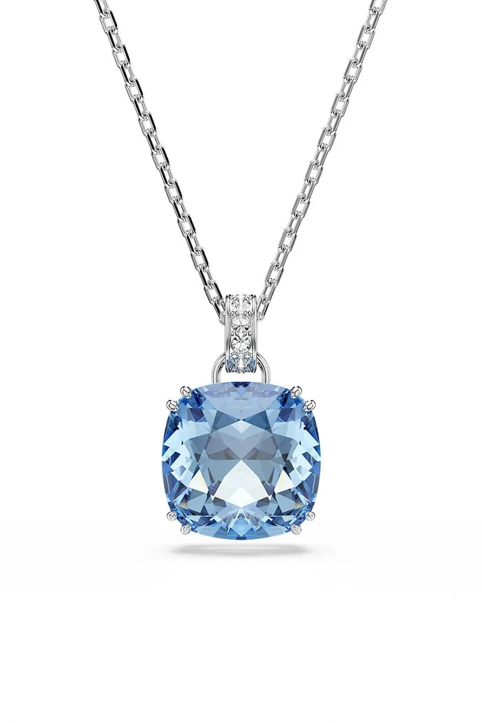 Swarovski metal ve Swarovski MILLENIA kristalli damla kolye