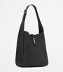 Saint Laurent Black Large Calfskin Le 5 à 7 Shoulder Bag