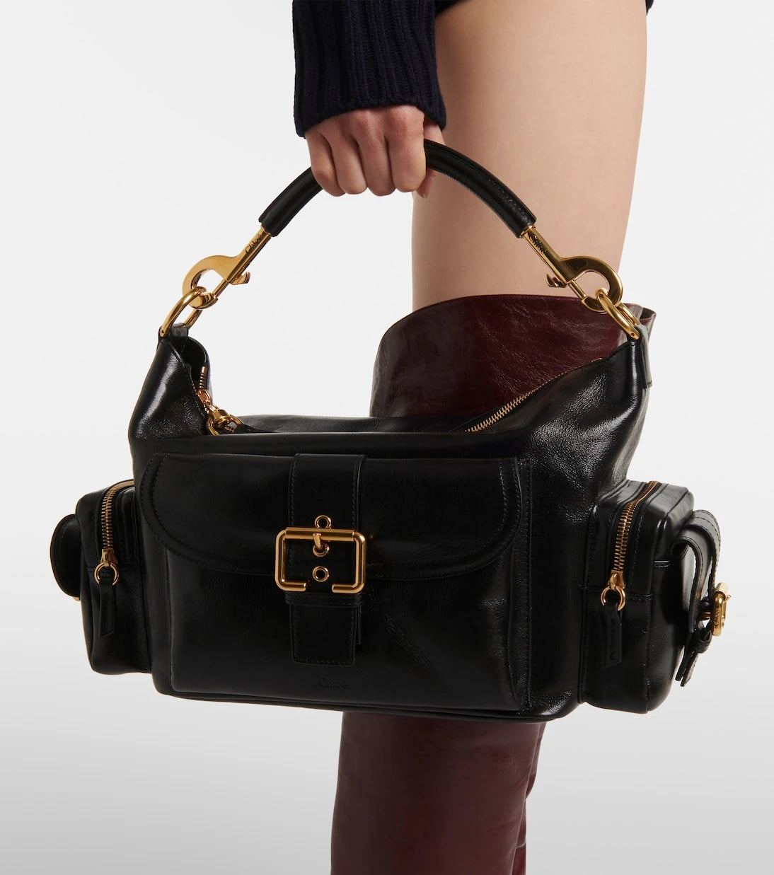 Chloé - Medium leather camera bag