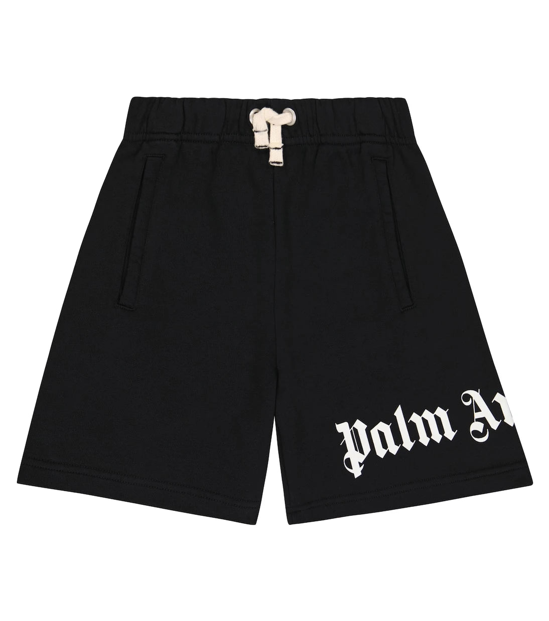 Palm Angels Kids - Logo cotton jersey shorts