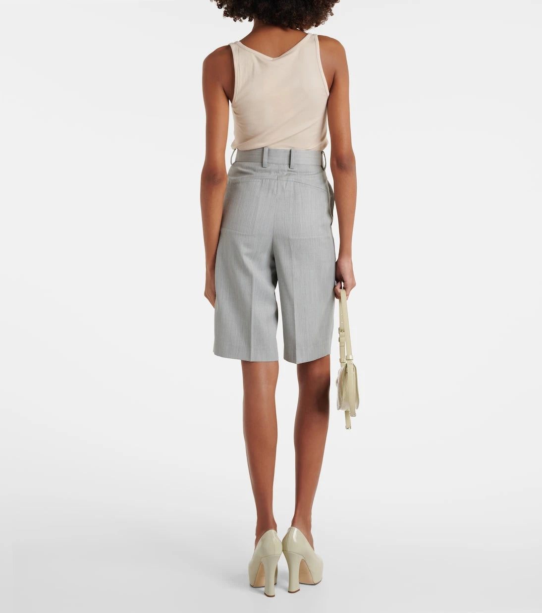 Jacques Wei - High-rise shorts