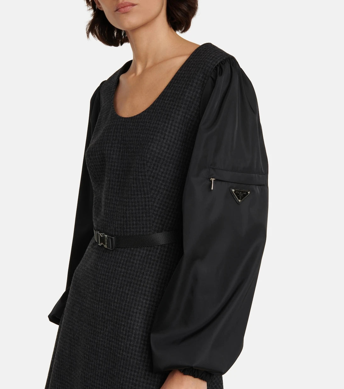 Prada - Checked minidress