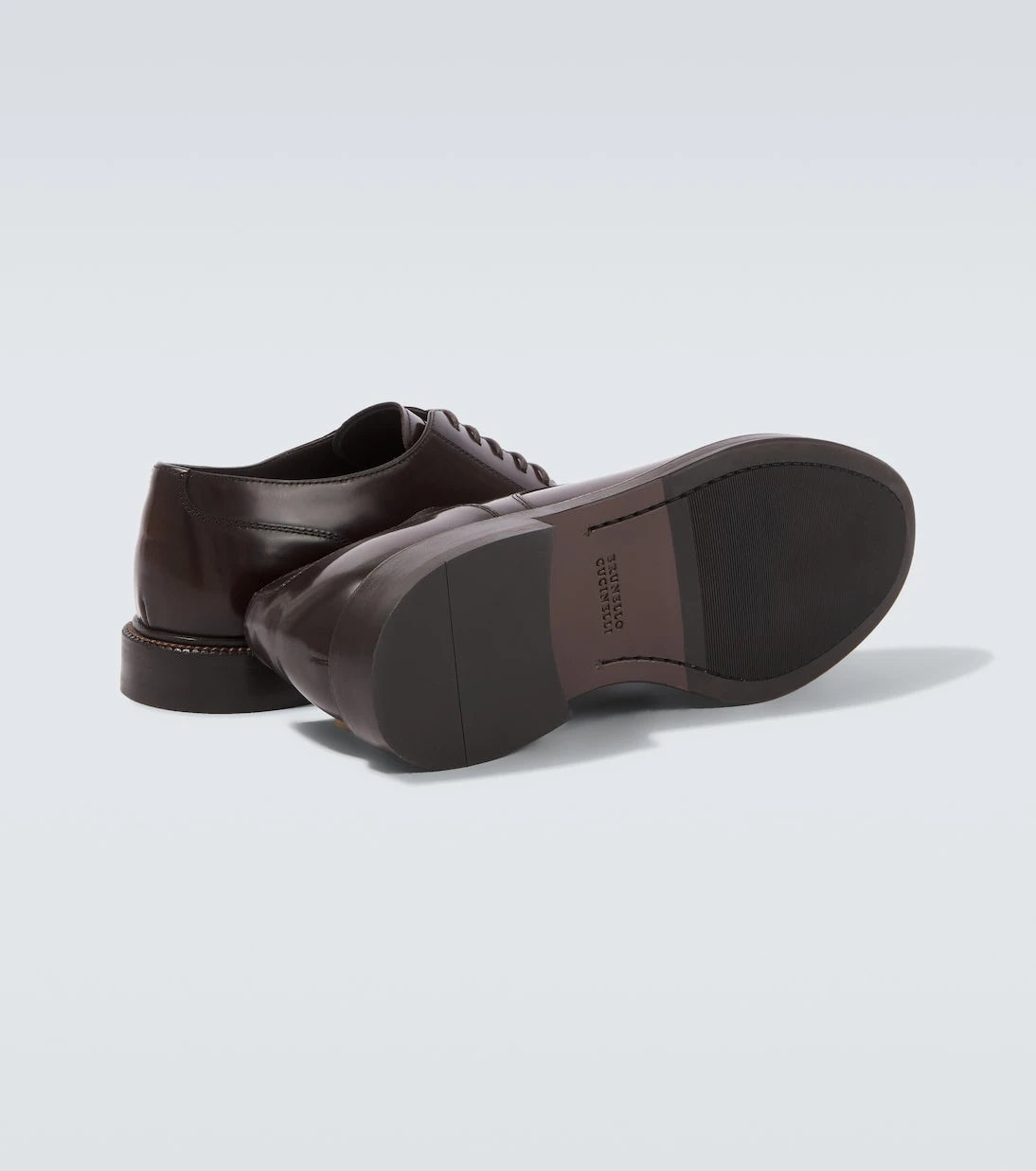 Brunello Cucinelli - Leather Derby shoes