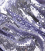 Purple Sequin Asymetric-Drape Gown