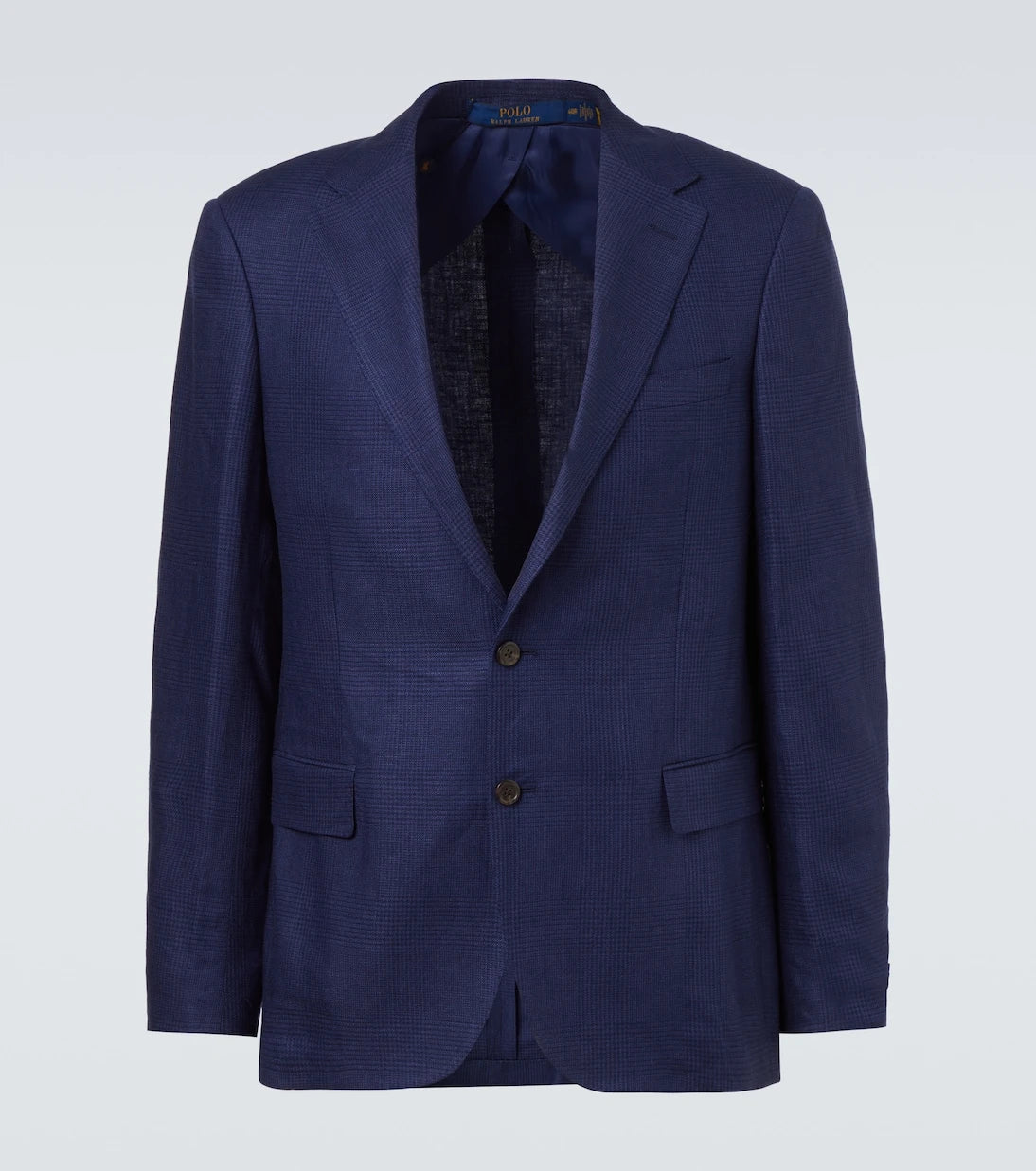 Polo Ralph Lauren - Checked linen-blend blazer