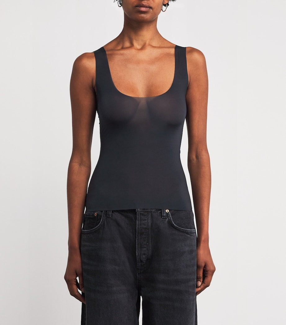 Skims Stretch-Jersey Milky Sheer Tank Top