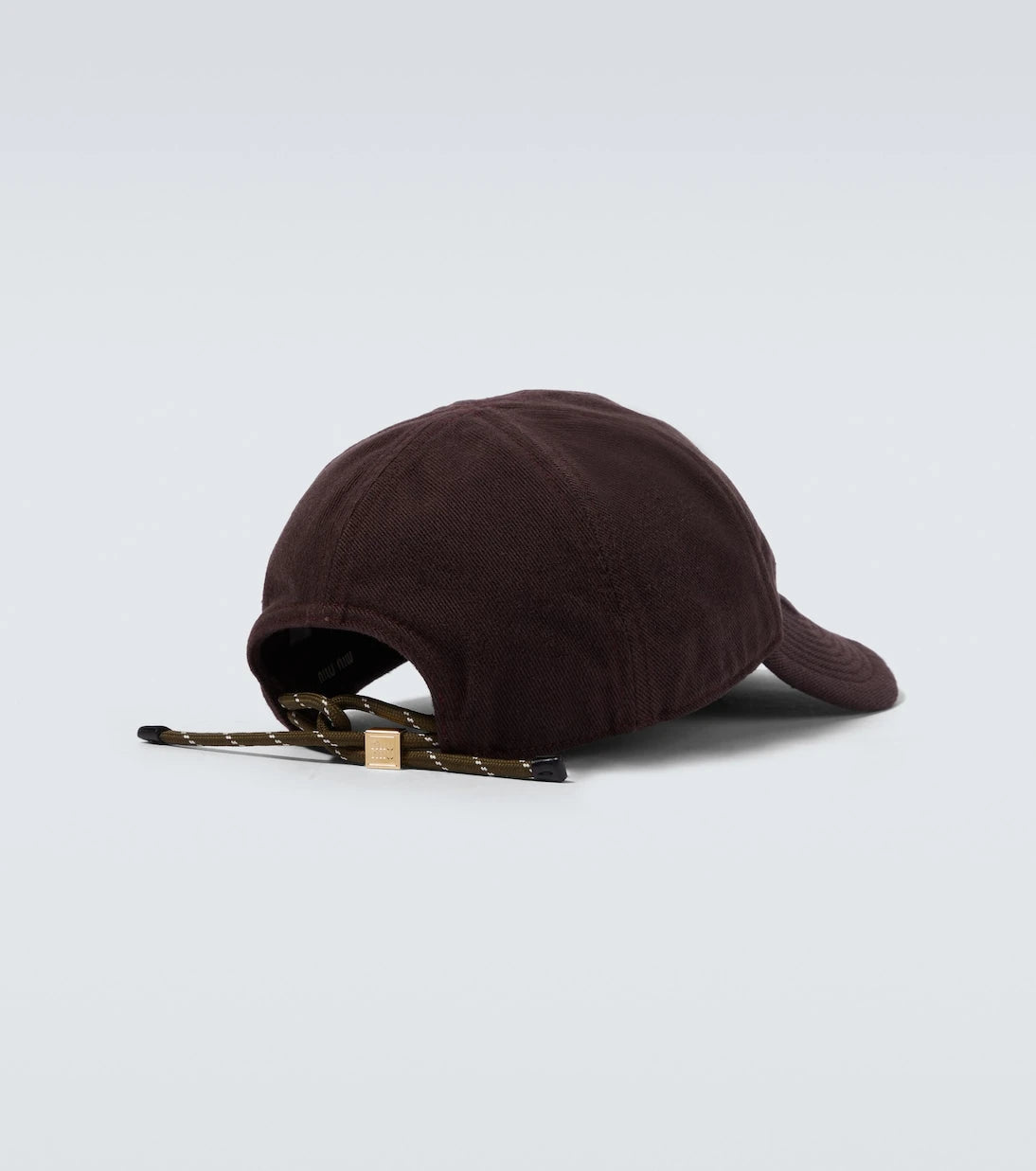 Miu Miu - Logo denim baseball cap