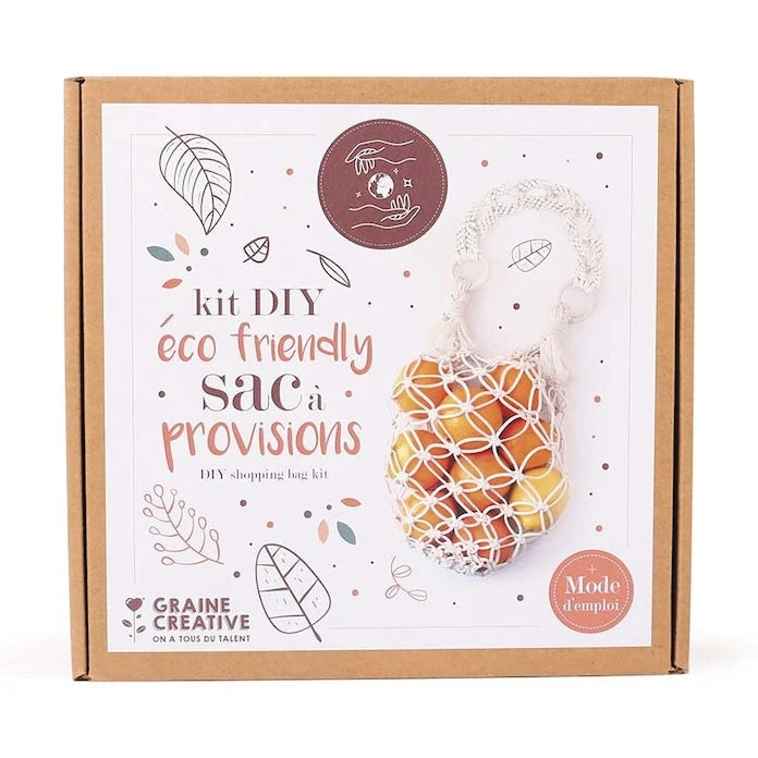 Graine Creative Eco Friendly Sac Makrome Kendin Yap Çanta Seti