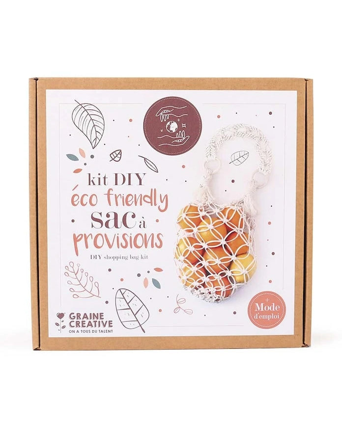 Направи си сам комплект чанти за макраме Graine Creative Eco Friendly Sac