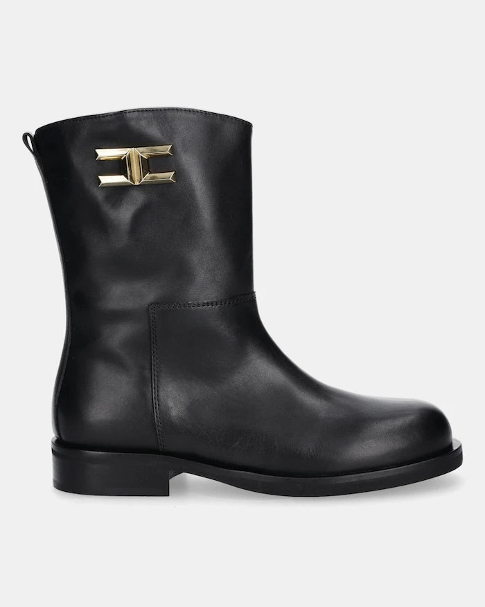 Elisabetta Franchi Çocuk Deri Botlar